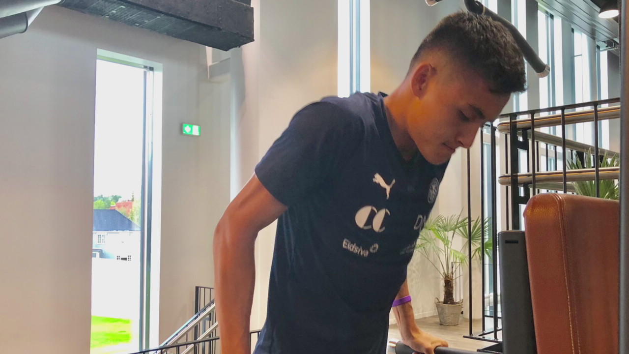 Nico etter U21-uttaket.MOV